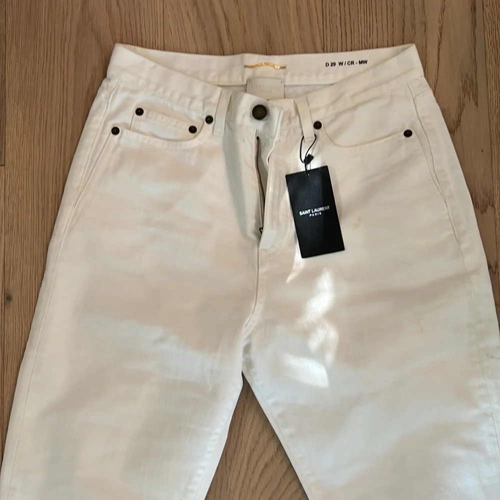 NEW YSL white jeans - Picture 2 of 6